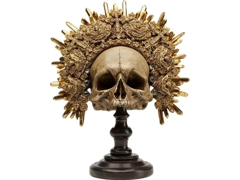 Kare Dekofigur King Skull Gold Kare Dekofigur King Skull Gold
