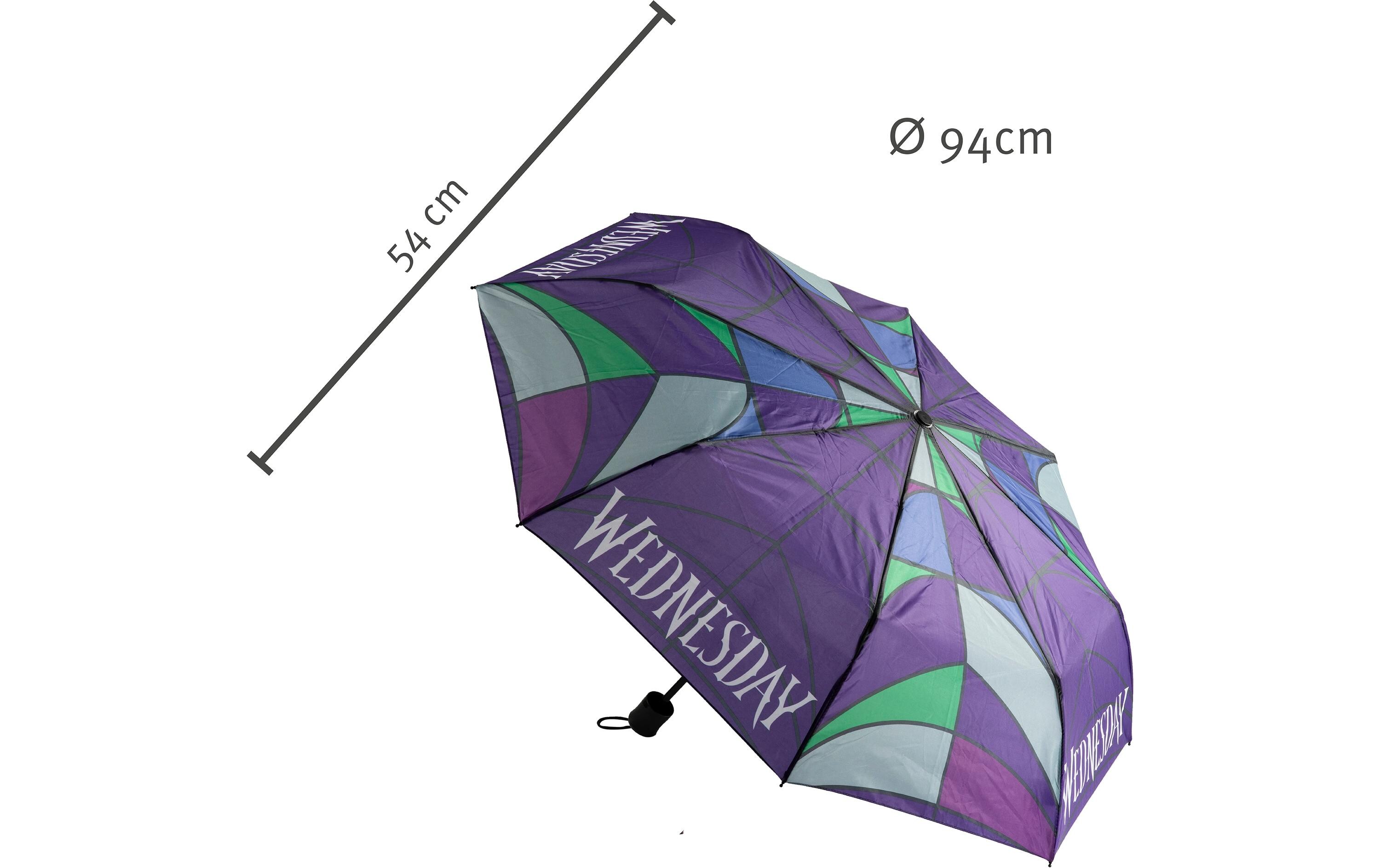 Undercover Regenschirm Knirps Wednesday