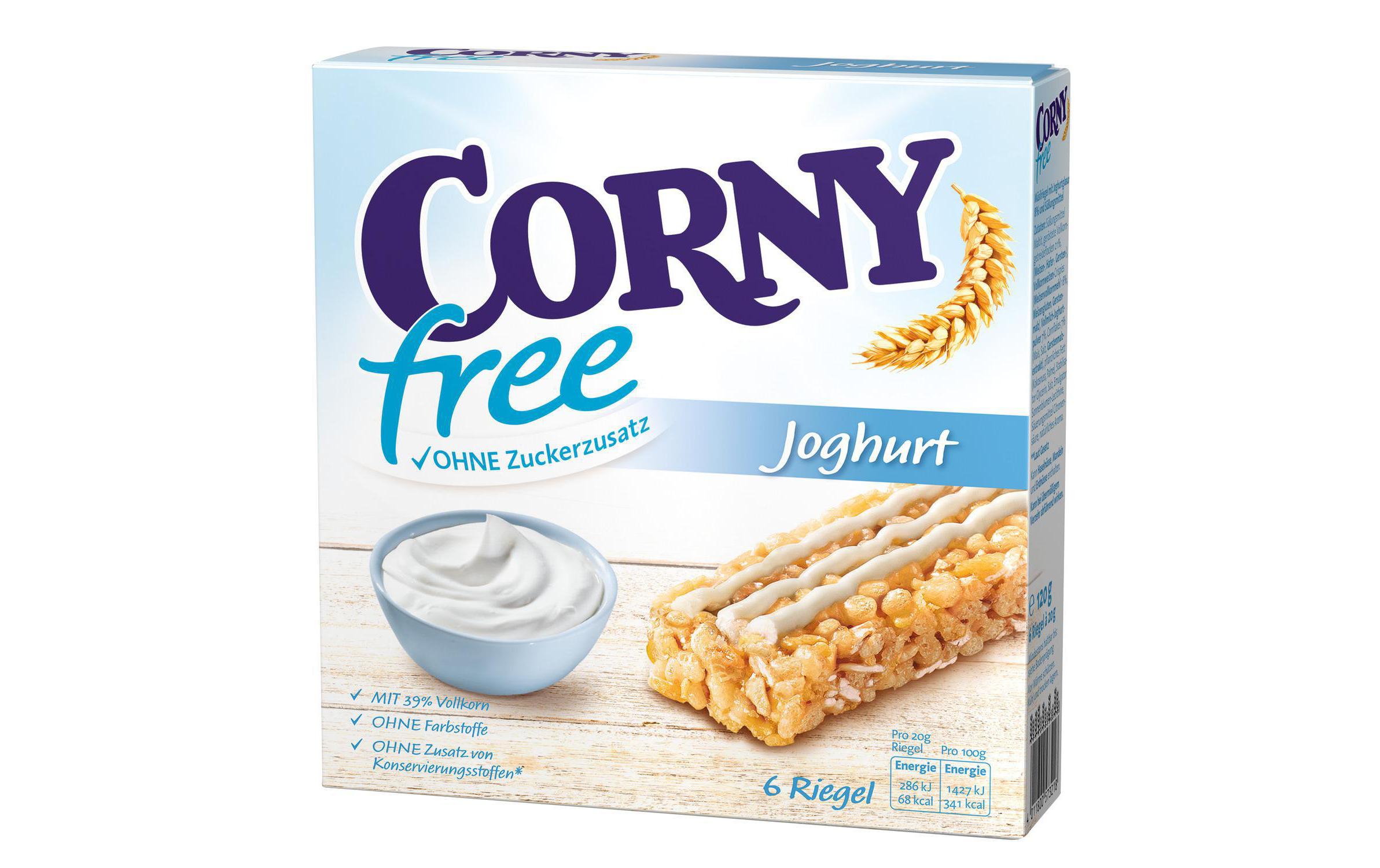 Corny Riegel Free Joghurt 6 x 25 g