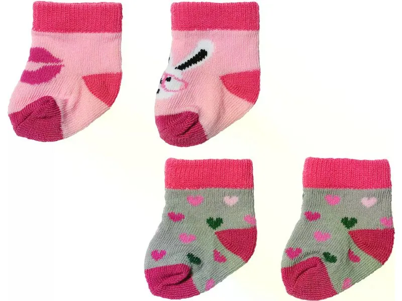 Baby Born Puppenkleidung Socken 2 Stück assortiert Baby Born Puppenkleidung Socken 2 Stück assortiert