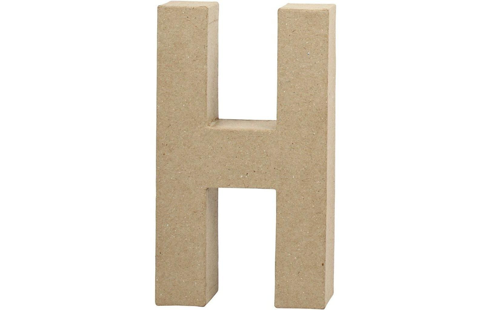 Creativ Company Papp-Buchstabe H 20.5 cm