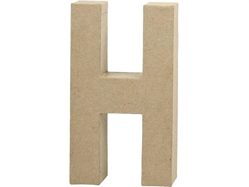 Creativ Company Papp-Buchstabe H 20.5 cm Creativ Company Papp-Buchstabe H 20.5 cm
