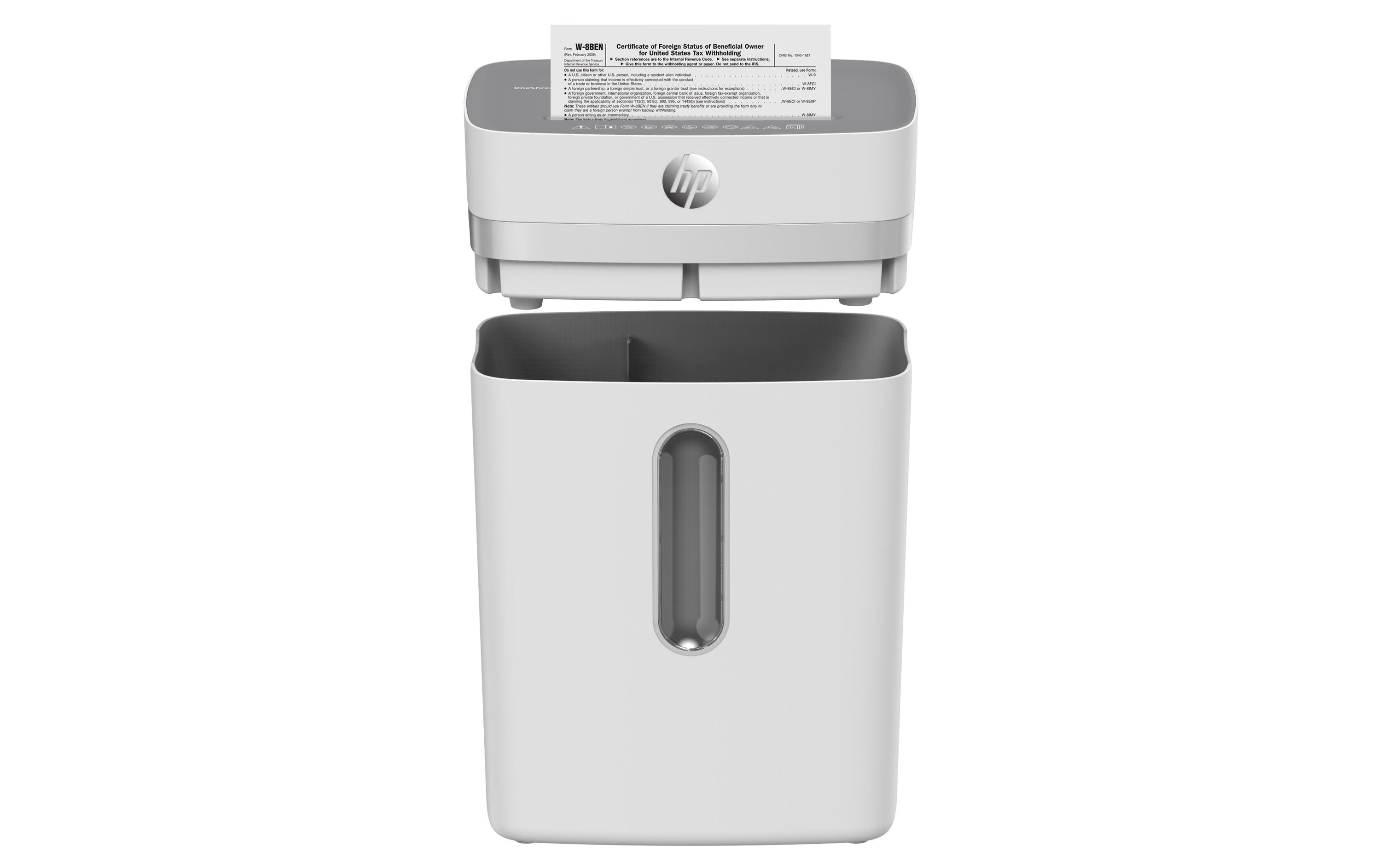 HP Aktenvernichter OneShred 12CC P-4, 12 Seiten