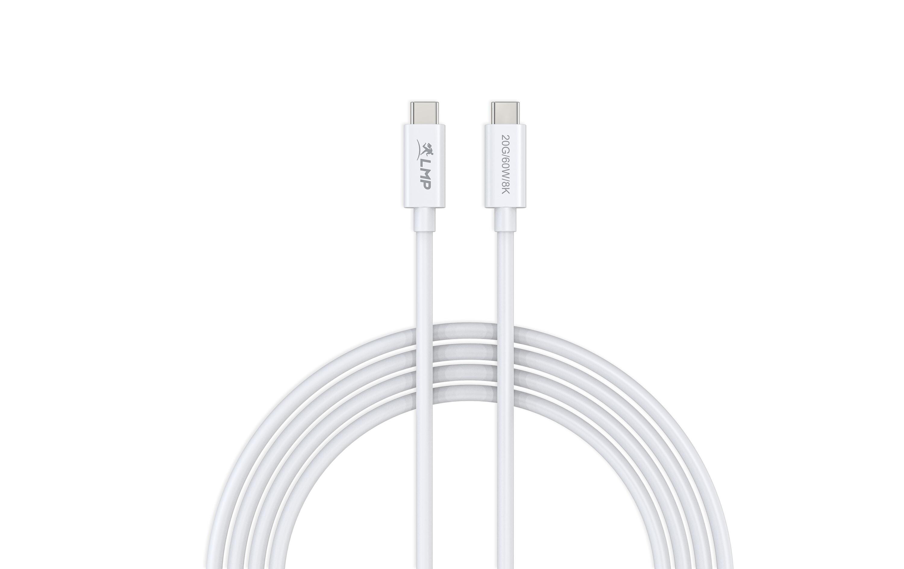 LMP USB4-Kabel USB C - USB C 3 m