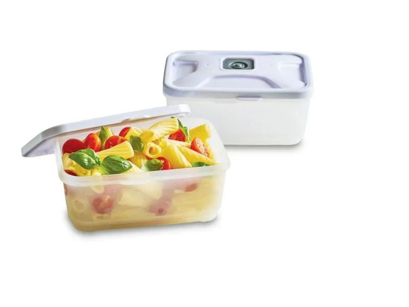 Solis Vakuumier-Behälter Vakuumierset Lunchboxen, 2 Stück Solis Vakuumier-Behälter Vakuumierset Lunchboxen, 2 Stück