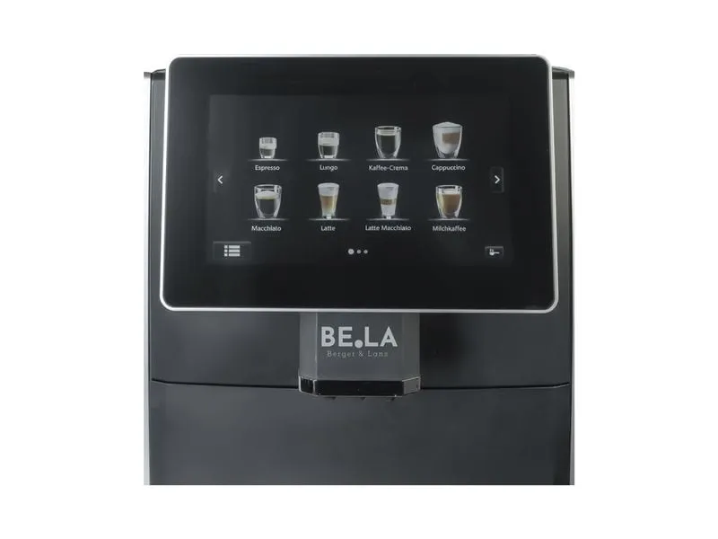 Berger Lanz Kaffeevollautomat Mucho Gusto Schwarz, Silber