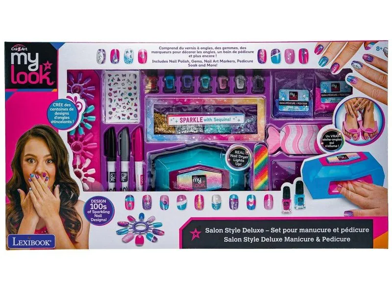 Cra-Z-Art Nagelstyling-Spielset My Look Maniküre und Pediküre