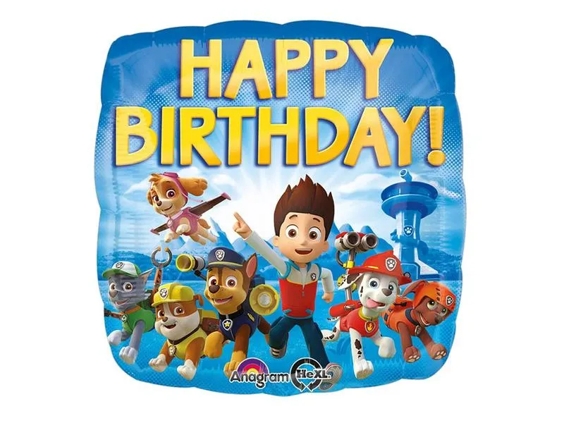 Amscan Folienballon PawPatrol 43 x 43 cm Amscan Folienballon PawPatrol 43 x 43 cm