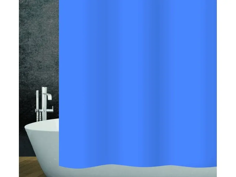 diaqua® Duschvorhang Basic 120 x 200 cm, Blau diaqua® Duschvorhang Basic 120 x 200 cm, Blau