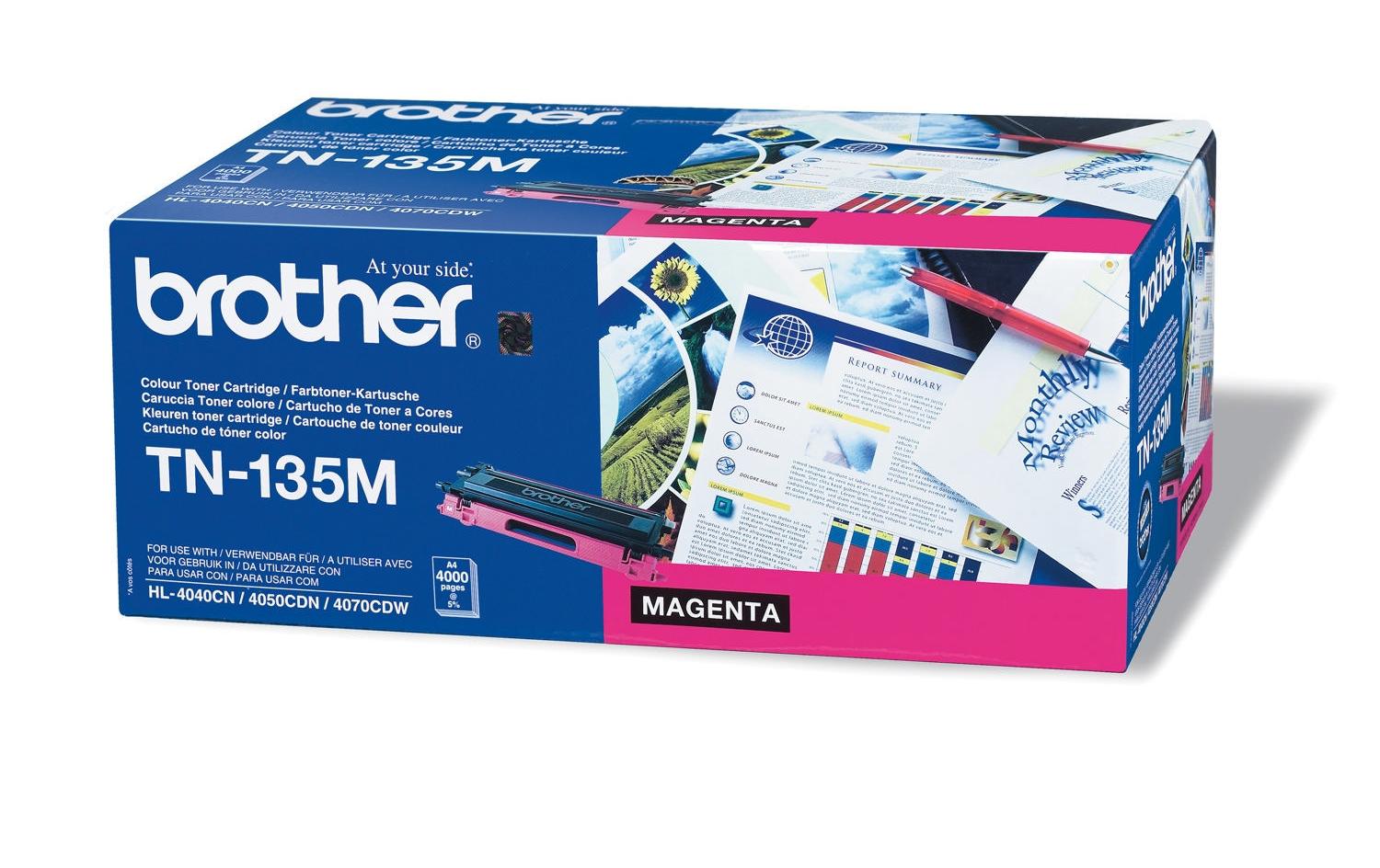 Brother Toner TN-135M Magenta