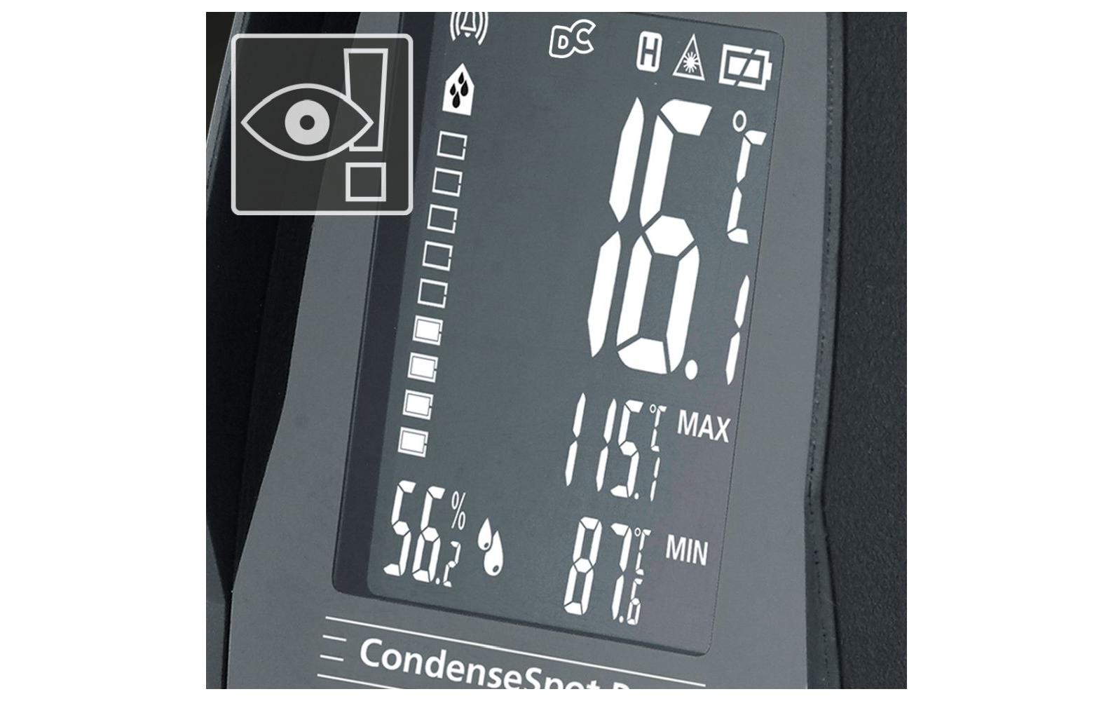 Laserliner Temperatur- und Feuchtigkeitsmessgerät CondeseSpot Pro Laserliner Temperatur- und Feuchtigkeitsmessgerät CondeseSpot Pro
