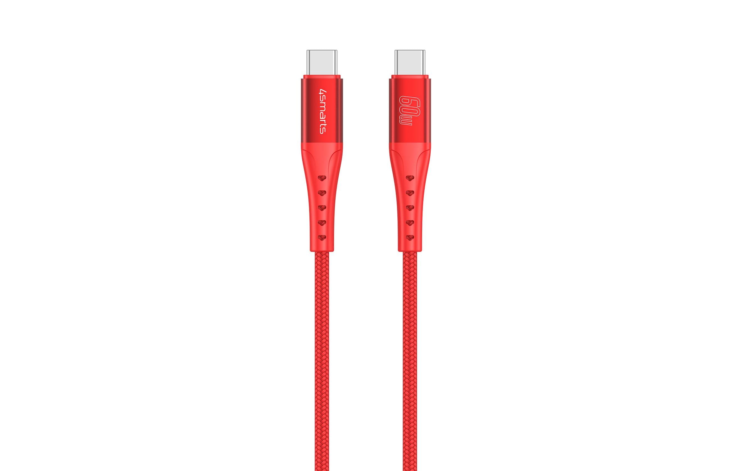 4smarts USB 2.0-Kabel Data and charging cable USB C - USB C 1.5 m 4smarts USB 2.0-Kabel Data and charging cable USB C - USB C 1.5 m