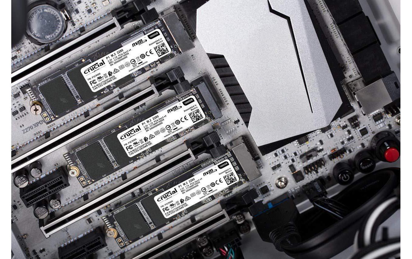 Crucial SSD P1 3D NAND NVMe M.2 2280 NVMe 2000 GB