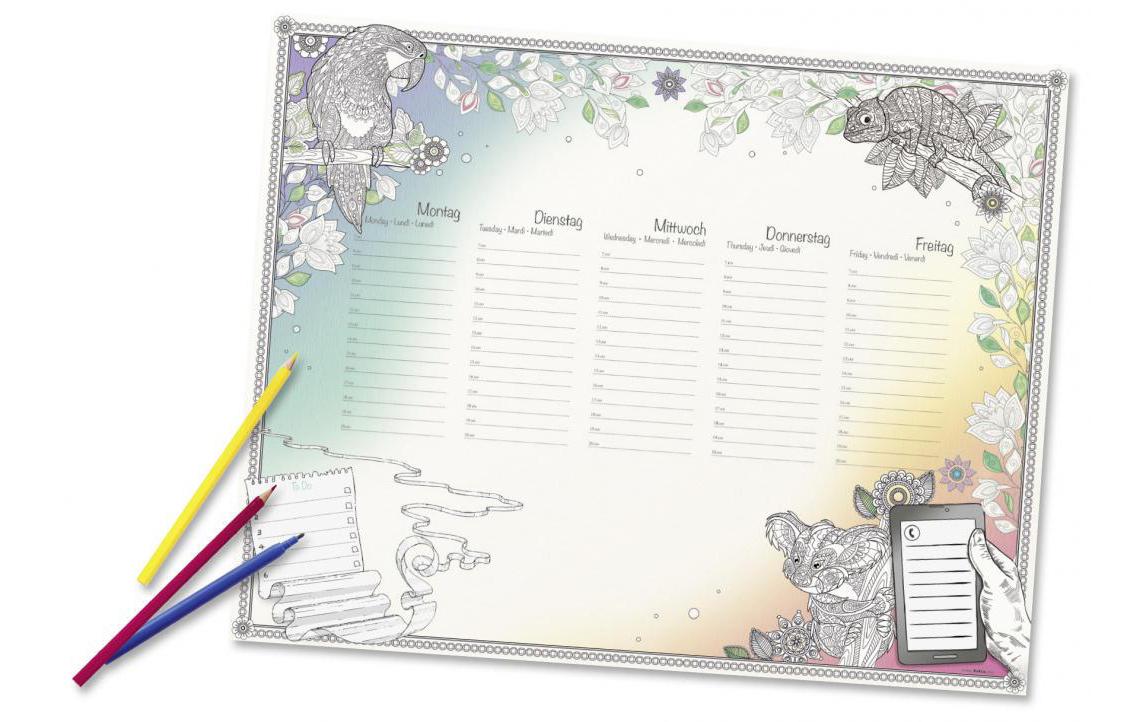 Folia Schreibunterlage 56 x 44 cm zum Ausmalen Folia Schreibunterlage 56 x 44 cm zum Ausmalen