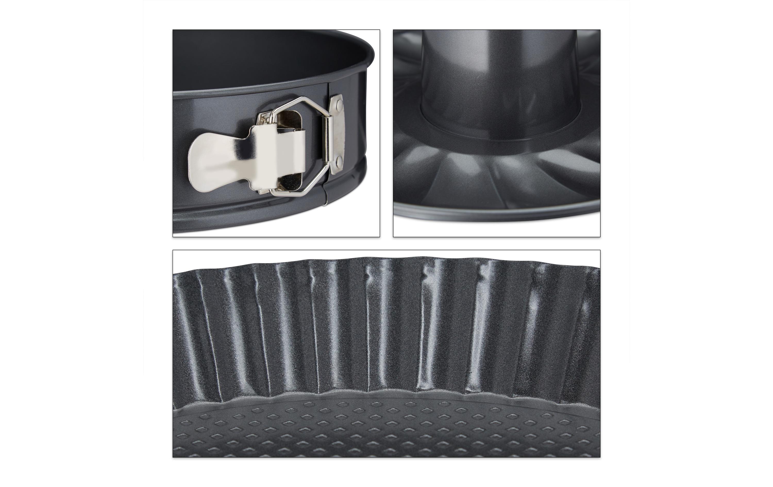 relaxdays Backformen-Set 5-teilig