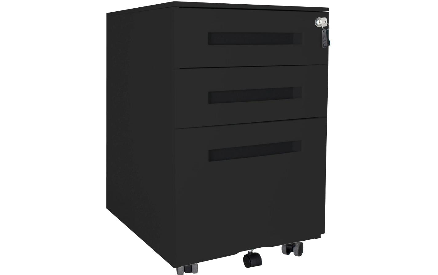 Contini Hängemappenwagen 50 x 39 x 61 cm, Schwarz Contini Hängemappenwagen 50 x 39 x 61 cm, Schwarz