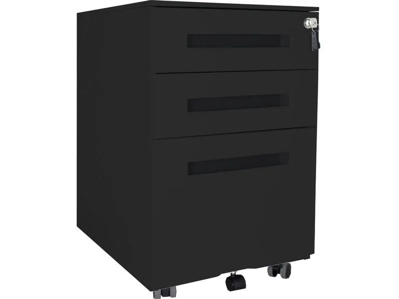 Contini Hängemappenwagen 50 x 39 x 61 cm, Schwarz Contini Hängemappenwagen 50 x 39 x 61 cm, Schwarz