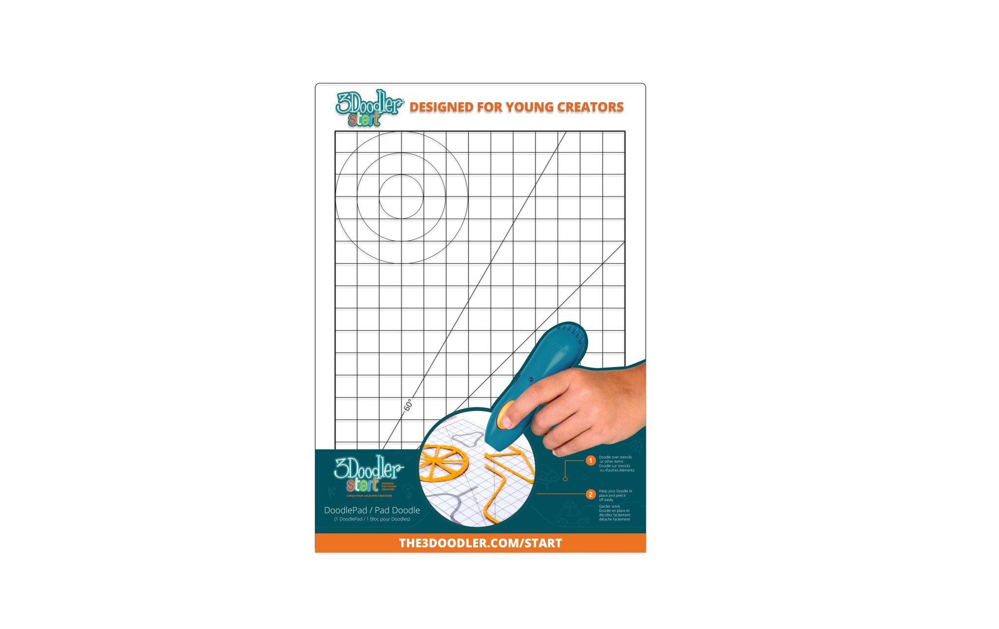 3Doodler Zeichenunterlage Start+ Dunkelblau/Weiss 3Doodler Zeichenunterlage Start+ Dunkelblau/Weiss