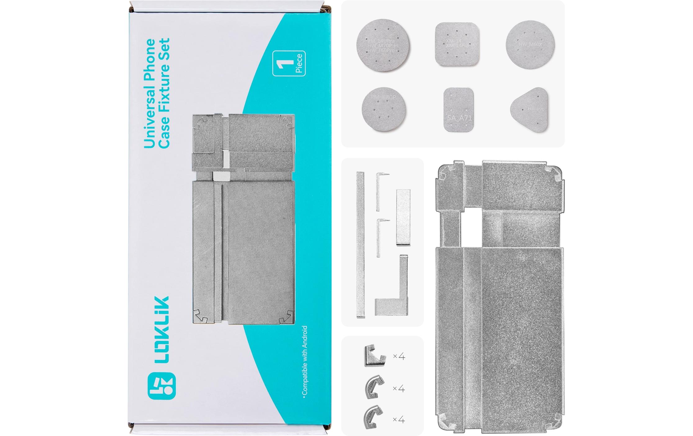 LOKLIK Befestigungsset Android-Handys 203 mm x 117 mm x 20 mm