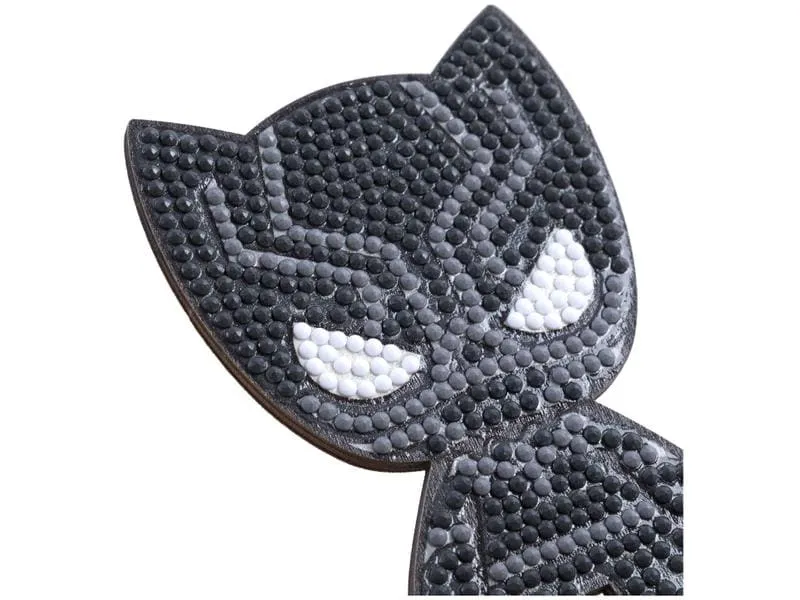 CRAFT Buddy Bastelset Crystal Art Buddies Black Panther Figur CRAFT Buddy Bastelset Crystal Art Buddies Black Panther Figur