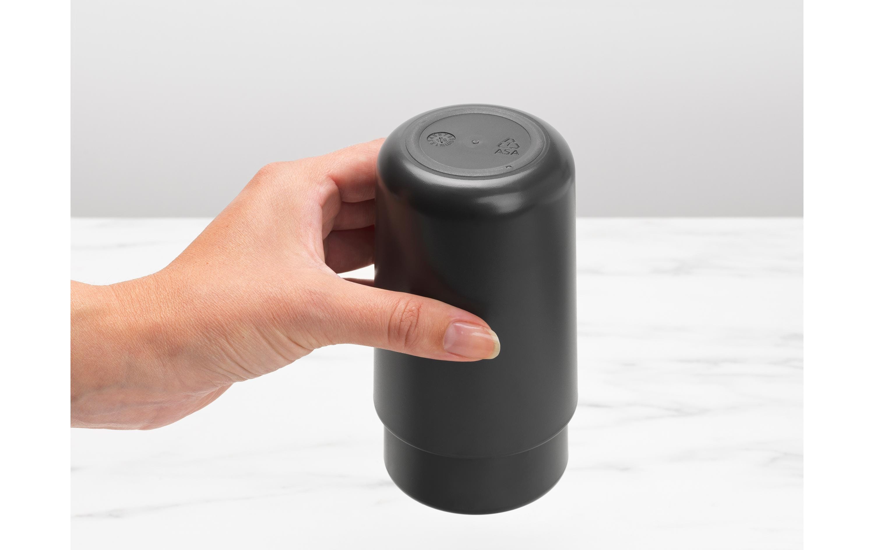 Brabantia Seifenspender ReNew 250 ml, Schwarz Brabantia Seifenspender ReNew 250 ml, Schwarz