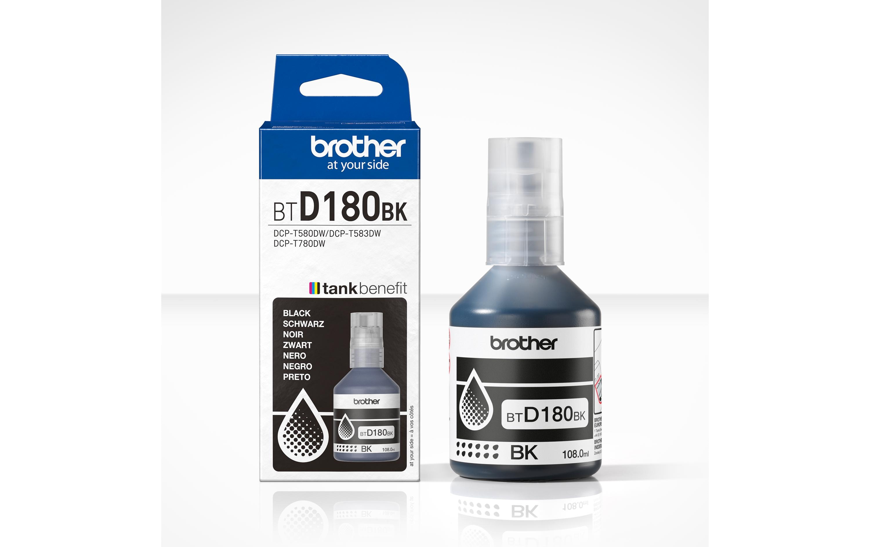 Brother Tinte BTD180BK Black Brother Tinte BTD180BK Black