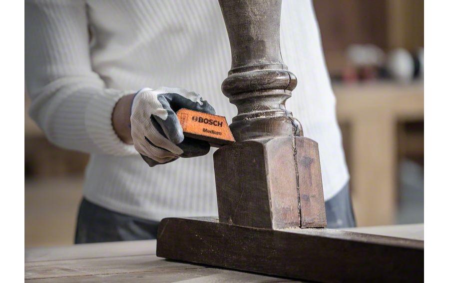 Bosch Professional Unischleifblock Expert S470, 3-teilig, 69 x 97 x 26 mm