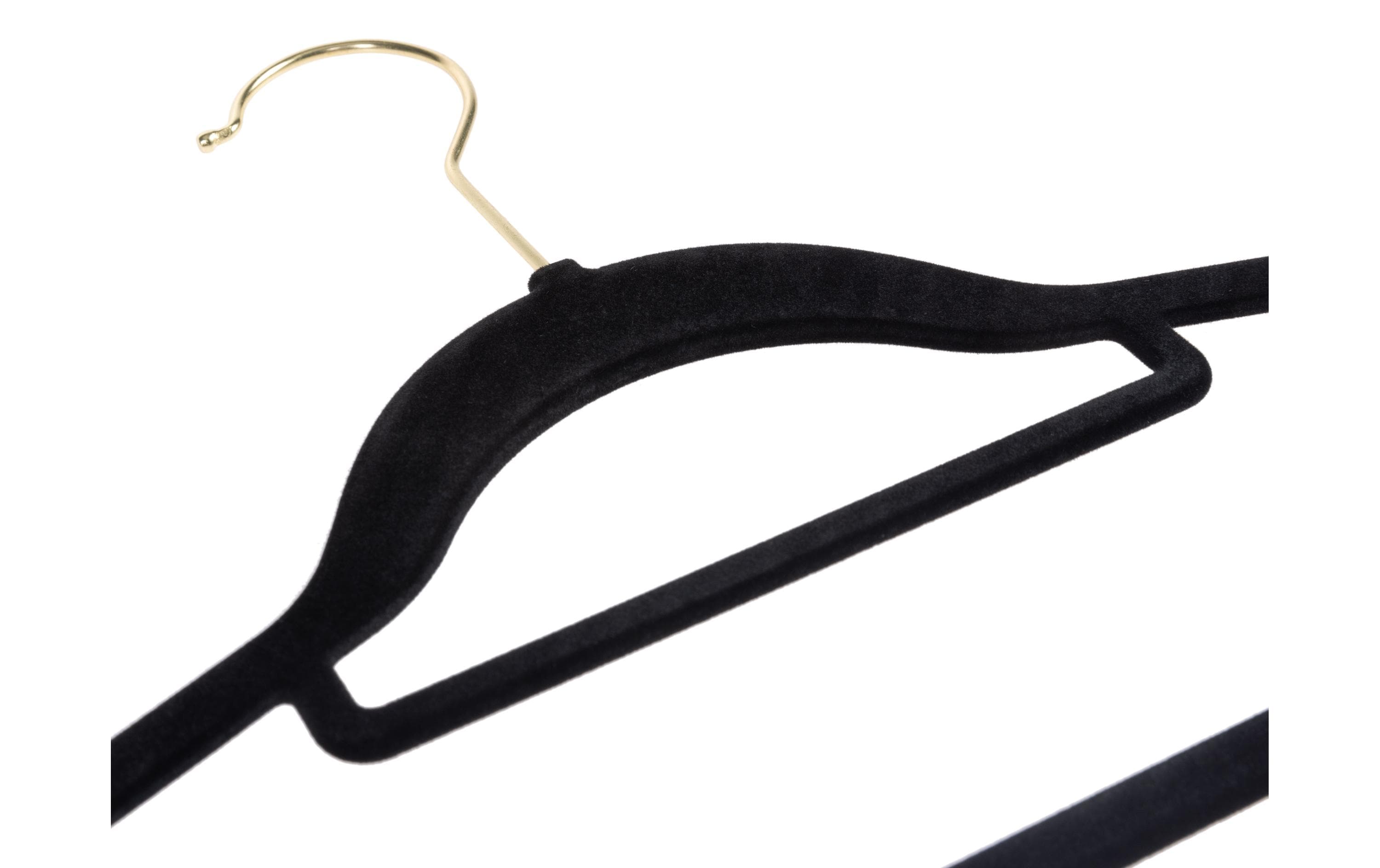 COCON Kleiderbügel 30 Stück, Schwarz