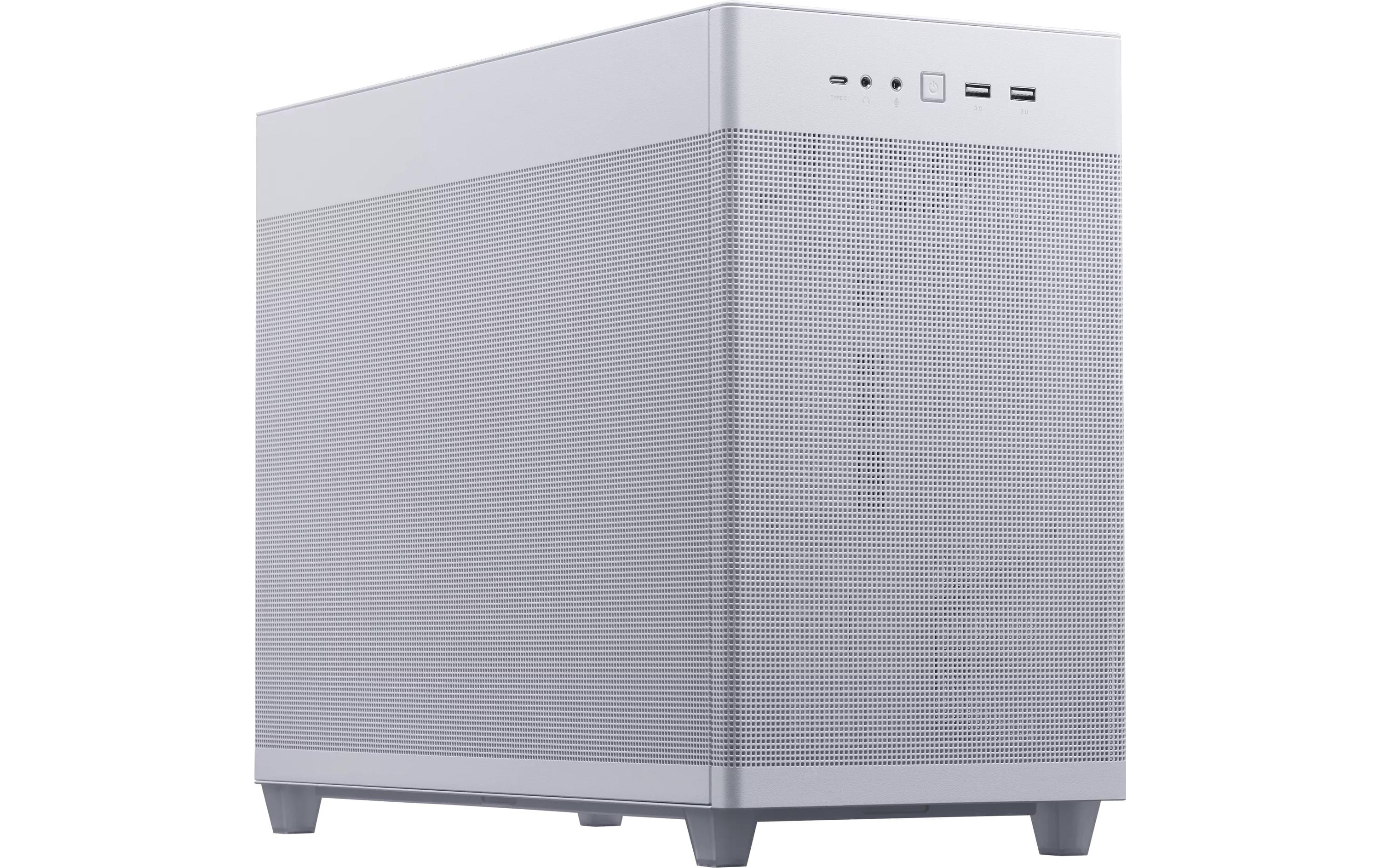 ASUS PC-Gehäuse AP201 MicroATX Weiss