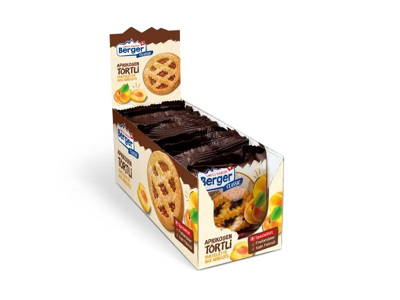 Berger Gebäck Aprikosentörtli 10 x 74 g Berger Gebäck Aprikosentörtli 10 x 74 g