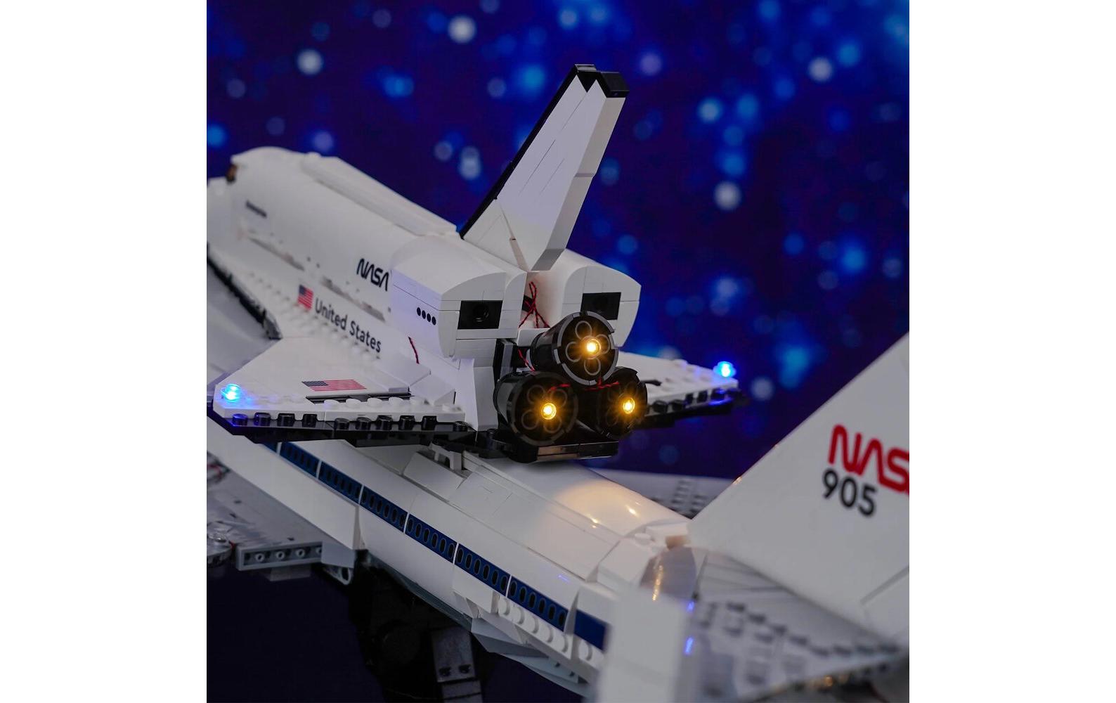 BrickBling LED-Licht-Set für LEGO® 10360 Spaceshuttle Transport