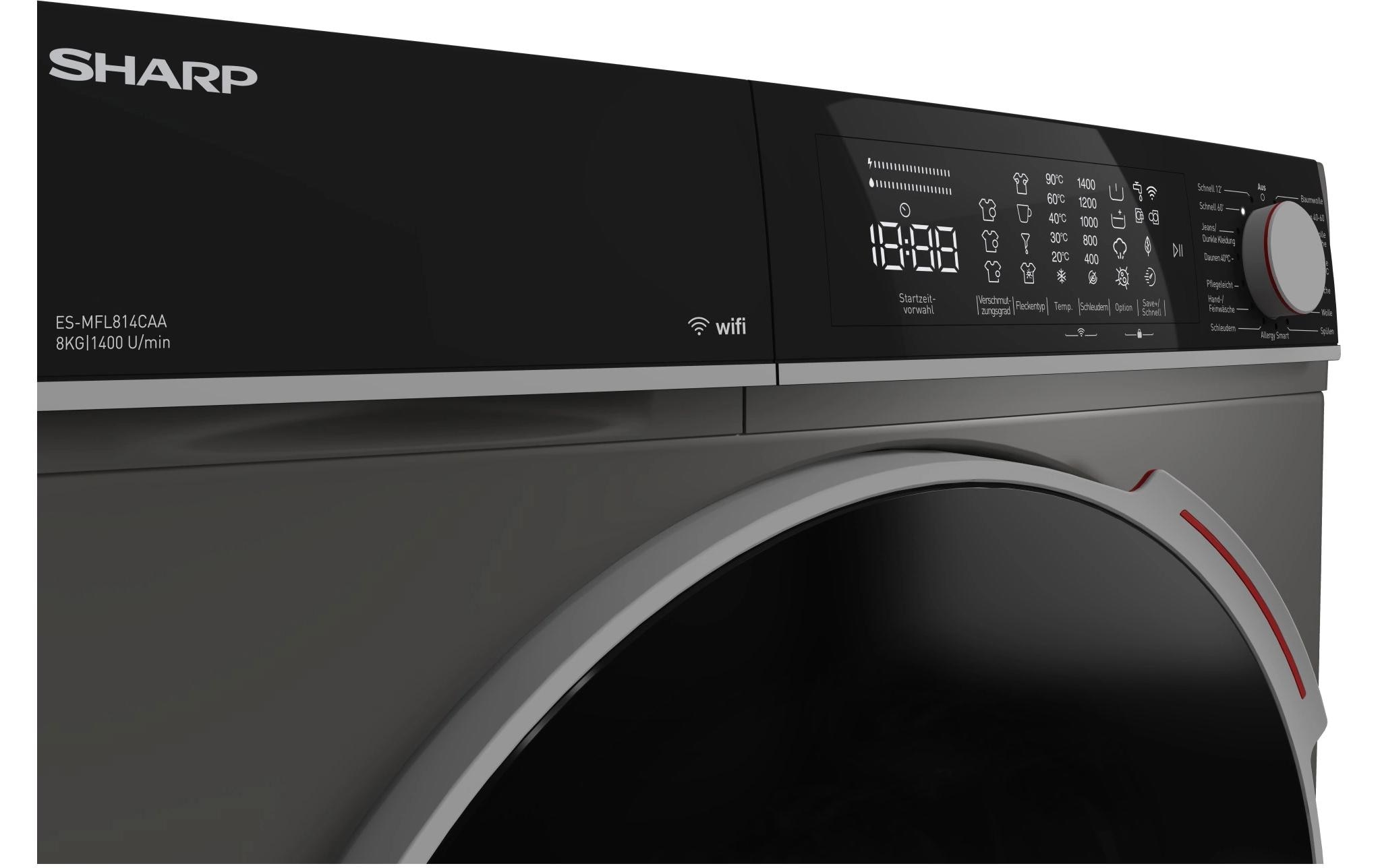 Sharp Waschmaschine ES-MFL814CAA-CH Links