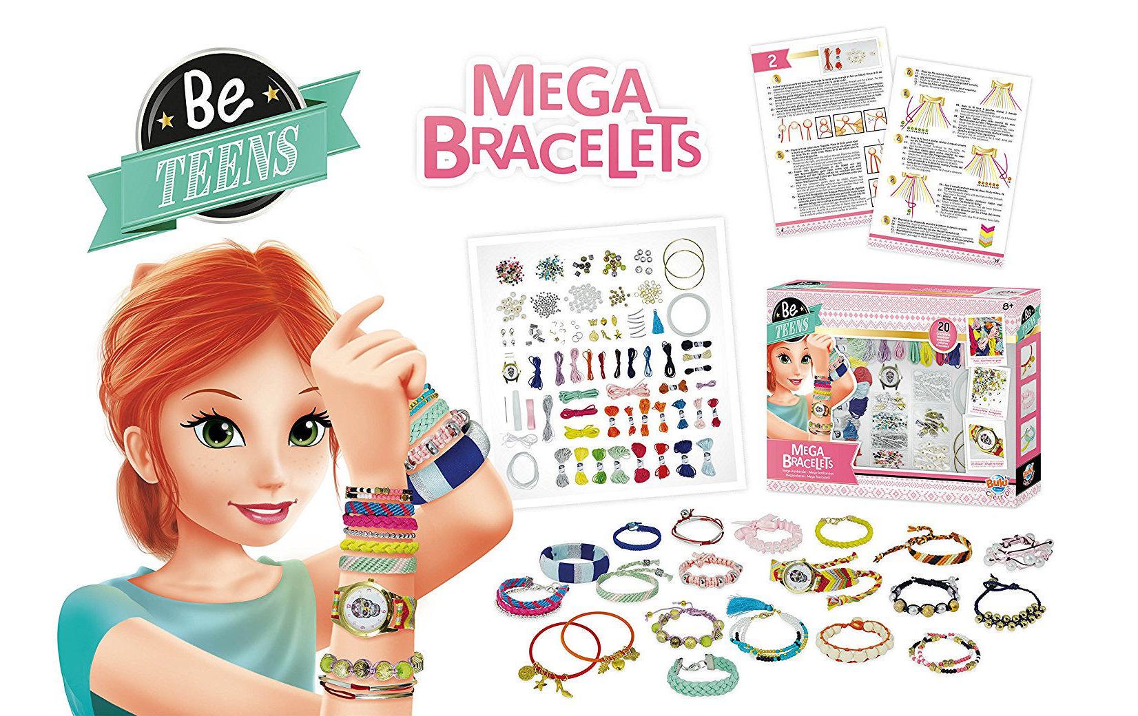 Buki Bastelset Be Teens Mega Armbänder Buki Bastelset Be Teens Mega Armbänder