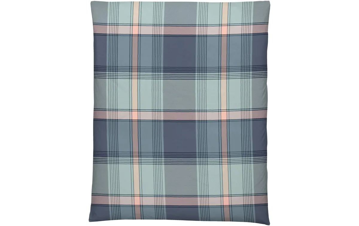 Home Fashion Duvetbezug Satin bedruckt Nickel 160 x 210 cm