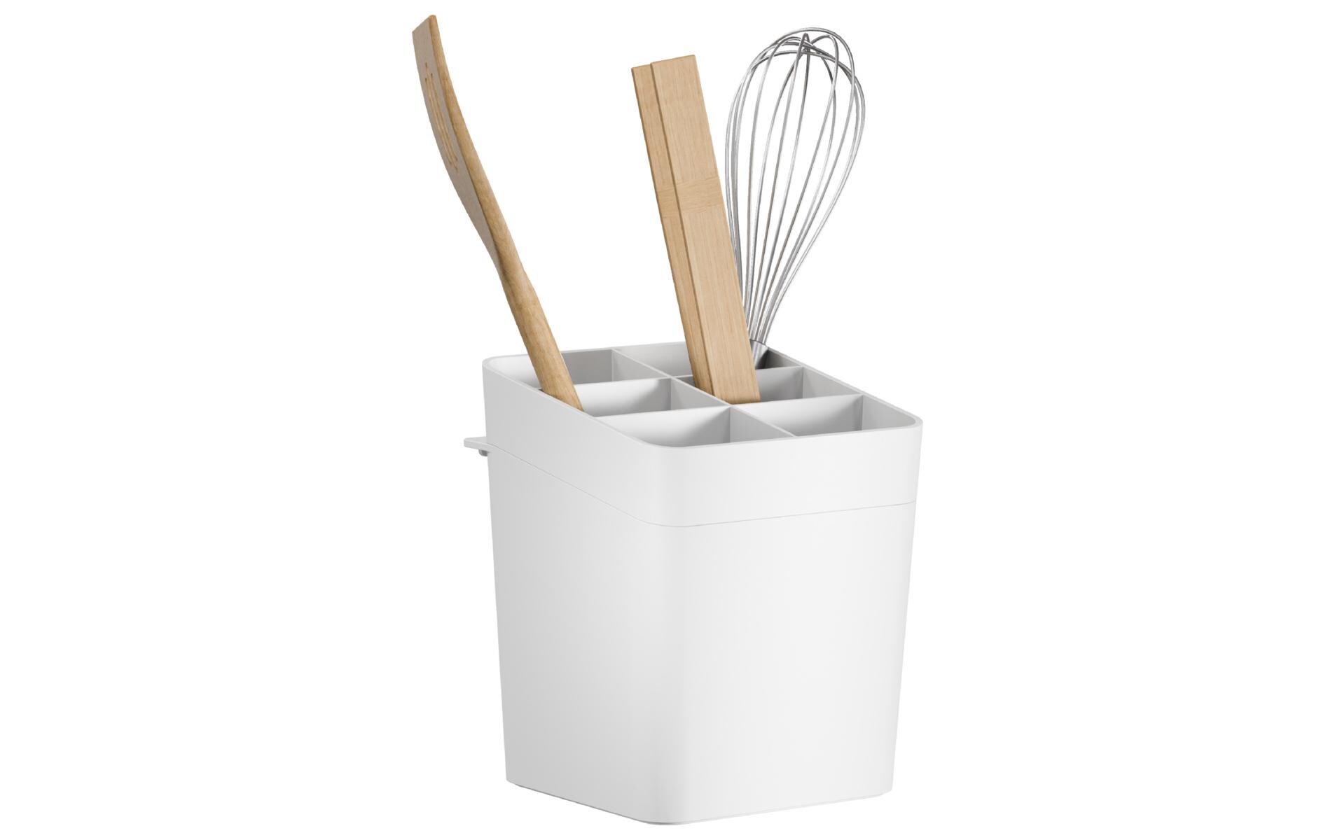 tesa Utensilienhalter Set Weiss