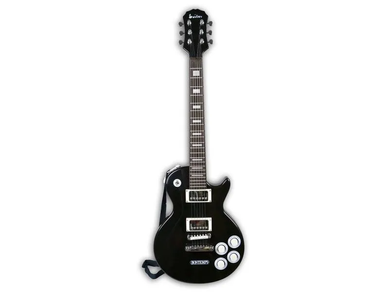 Bontempi Musikinstrument Elektronische Rockgitarre schwarz Bontempi Musikinstrument Elektronische Rockgitarre schwarz