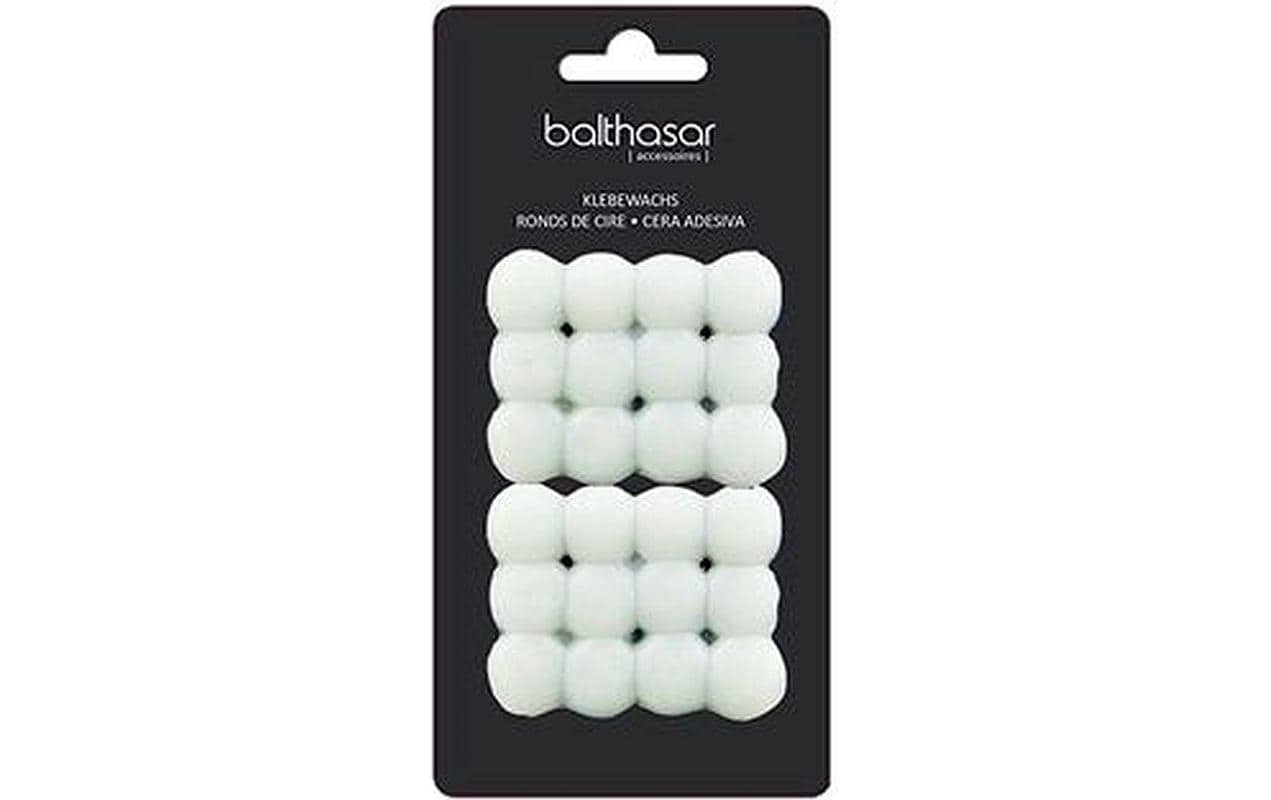 balthasar Wachs 24 Stück, Weiss balthasar Wachs 24 Stück, Weiss