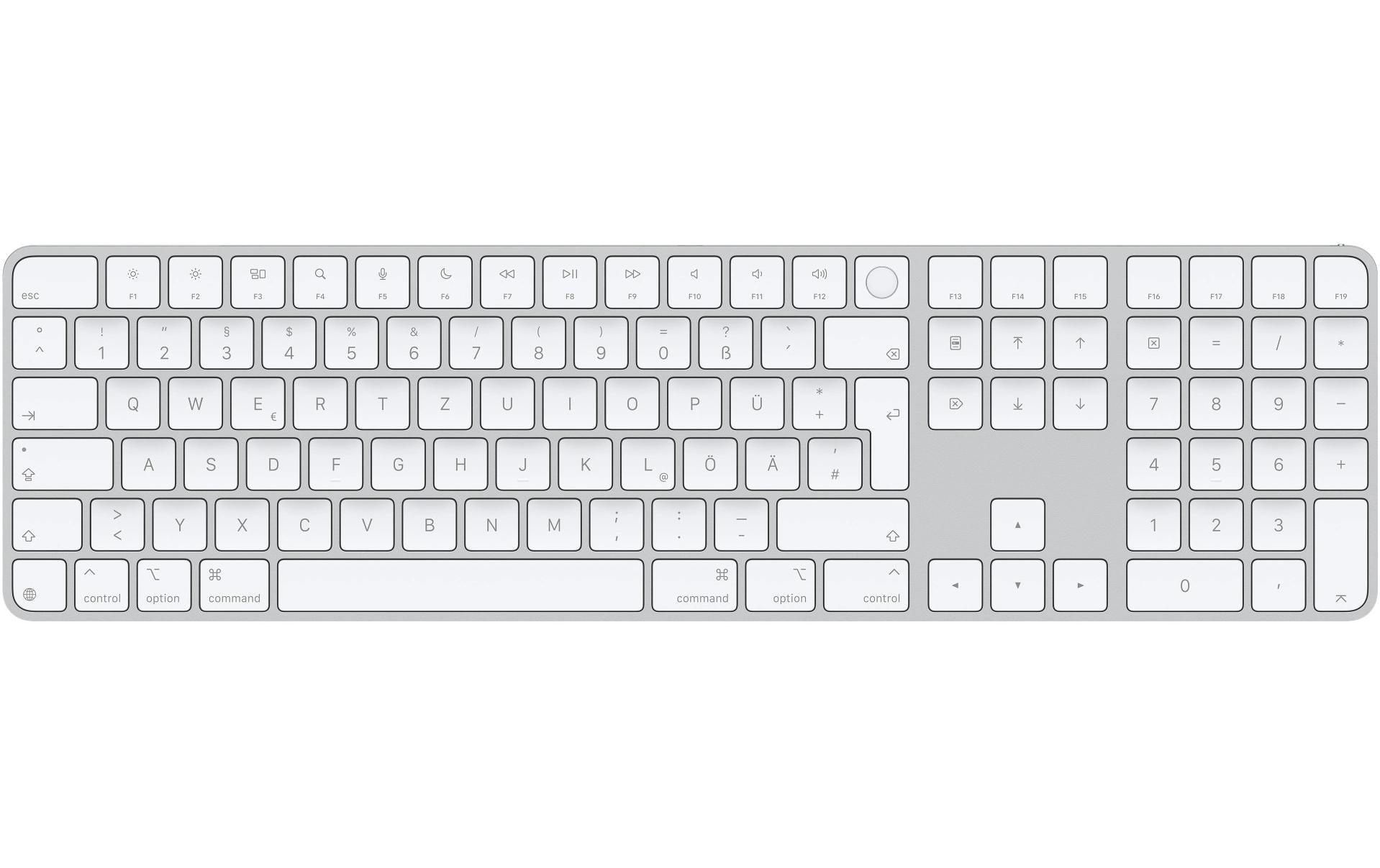 Apple Magic Keyboard mit Touch ID und Ziffernblock (DE Layout)