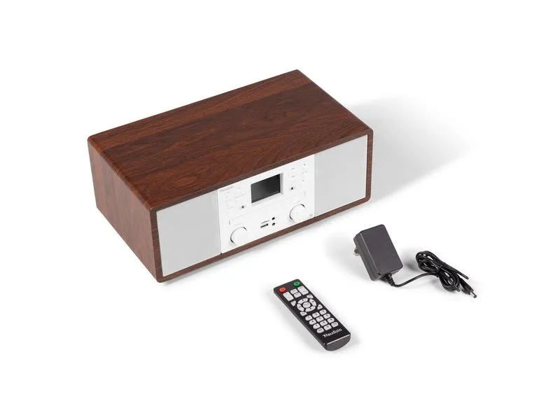 Audizio Avola-WHT DAB+/FM Radio mit BT u. CD, WLAN, Weiss Audizio Avola-WHT DAB+/FM Radio mit BT u. CD, WLAN, Weiss