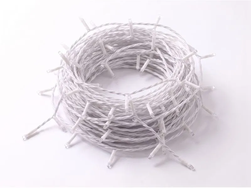 COCON Eiszapfen-Lichterkette LED Neutralweiss, 11.8 m