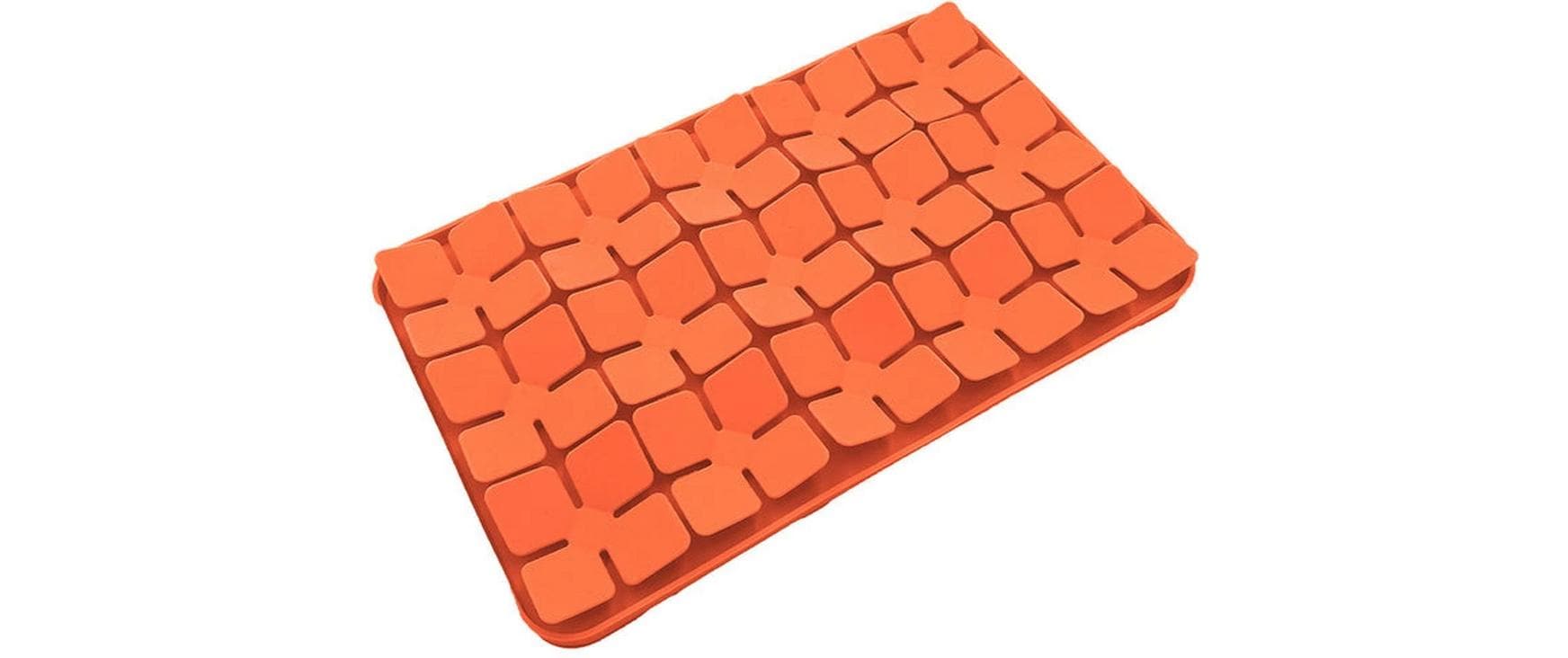 Bubimex Leckmatte für Katzen und Hunde Orange