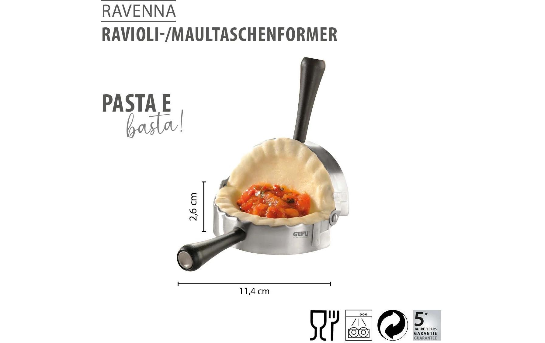 GEFU Ravioli- und Teigtaschenformer Ravenna Edelstahl
