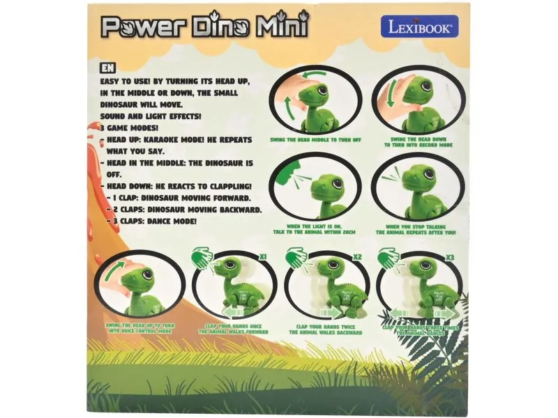 Lexibook Lernroboter Power Dino Mini Dinosaurier