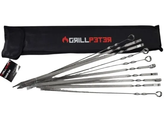 GRILLPETER Schaschlikspiesse Schampura 10er-Set, 50 cm GRILLPETER Schaschlikspiesse Schampura 10er-Set, 50 cm