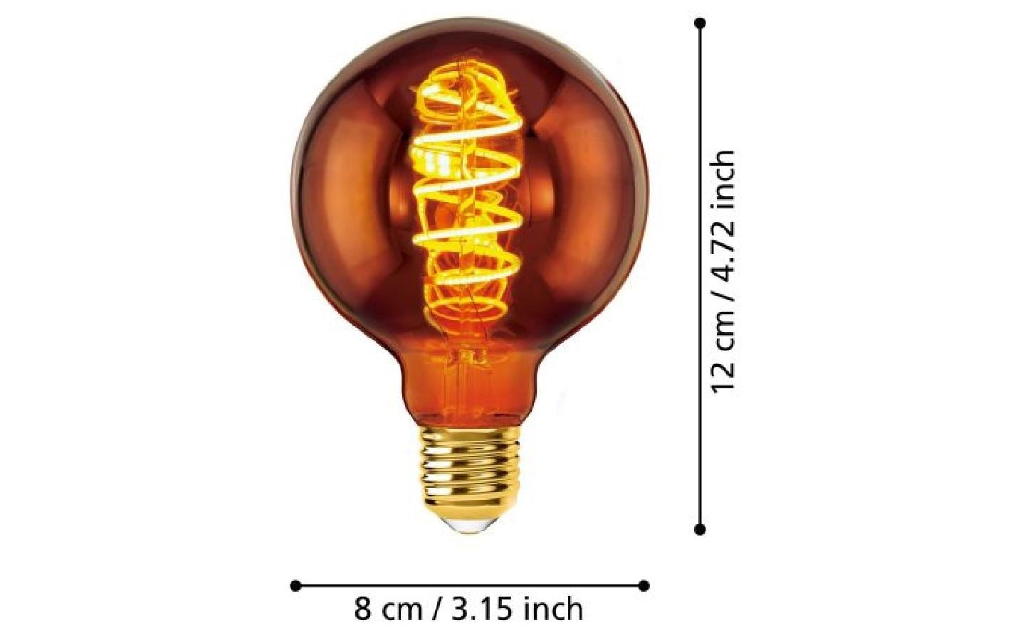 EGLO Leuchten Lampe 4 W E27 Warmweiss