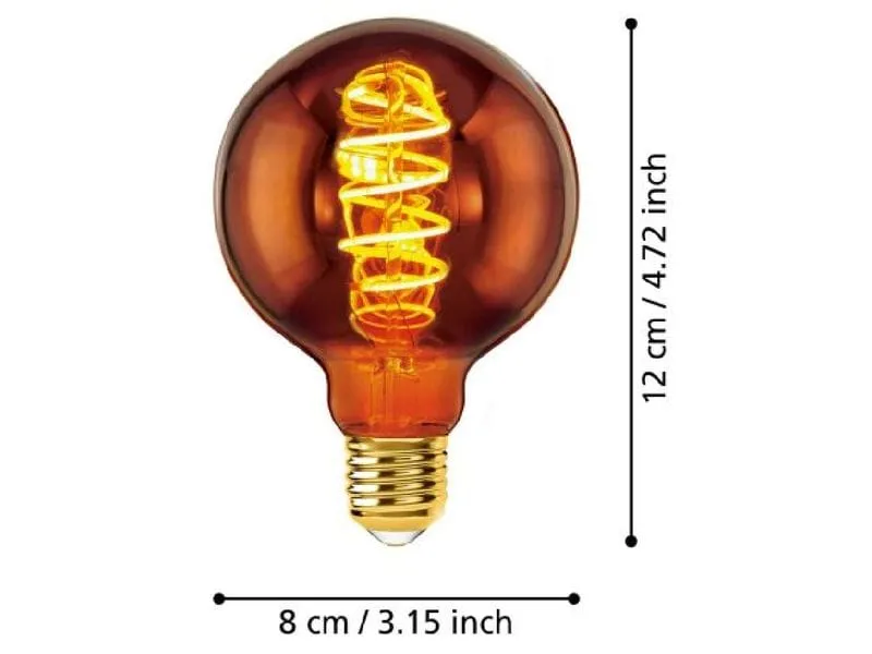 EGLO Leuchten Lampe 4 W E27 Warmweiss