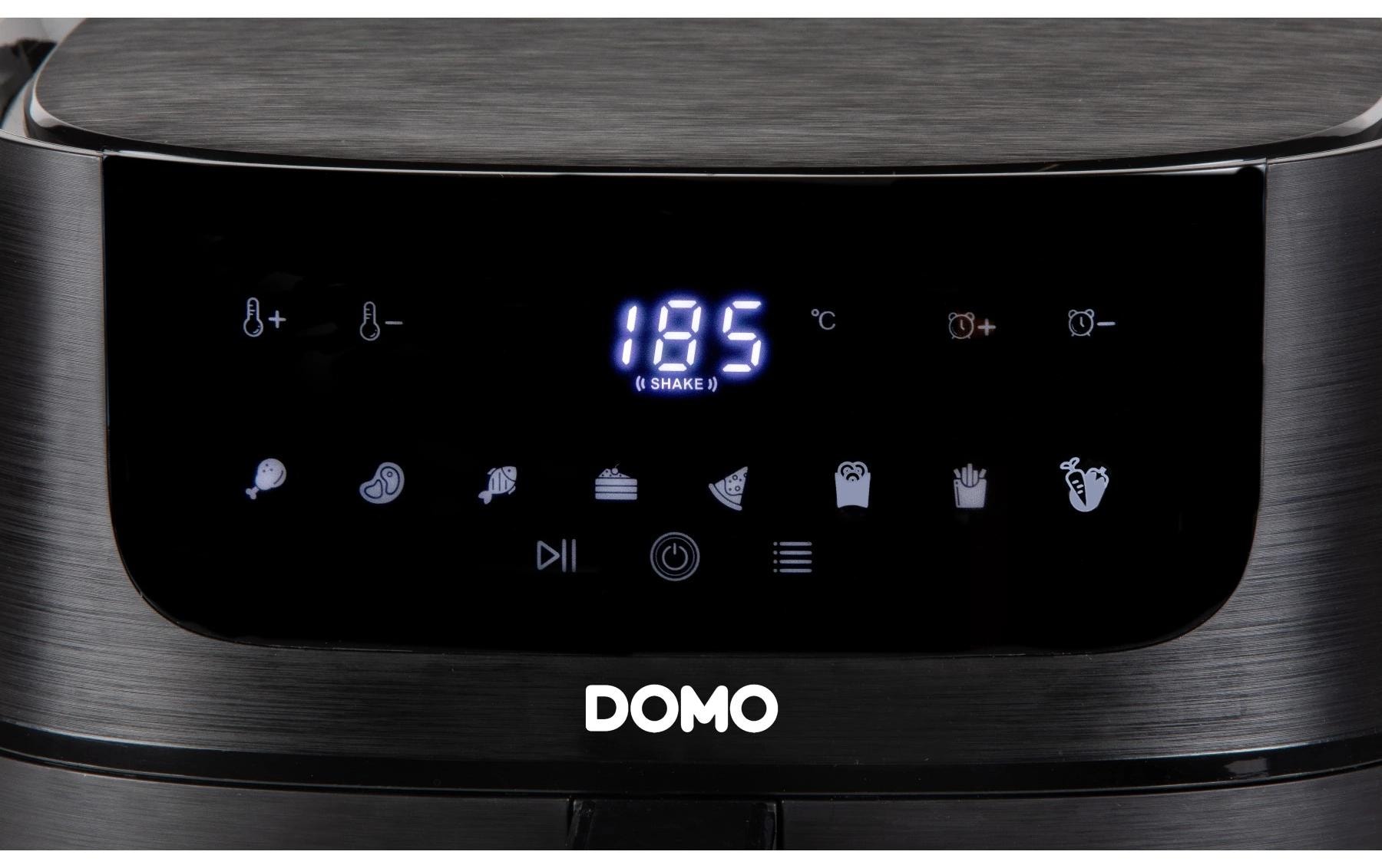 Domo Heissluft-Fritteuse DO539FR 1.5 kg, Schwarz