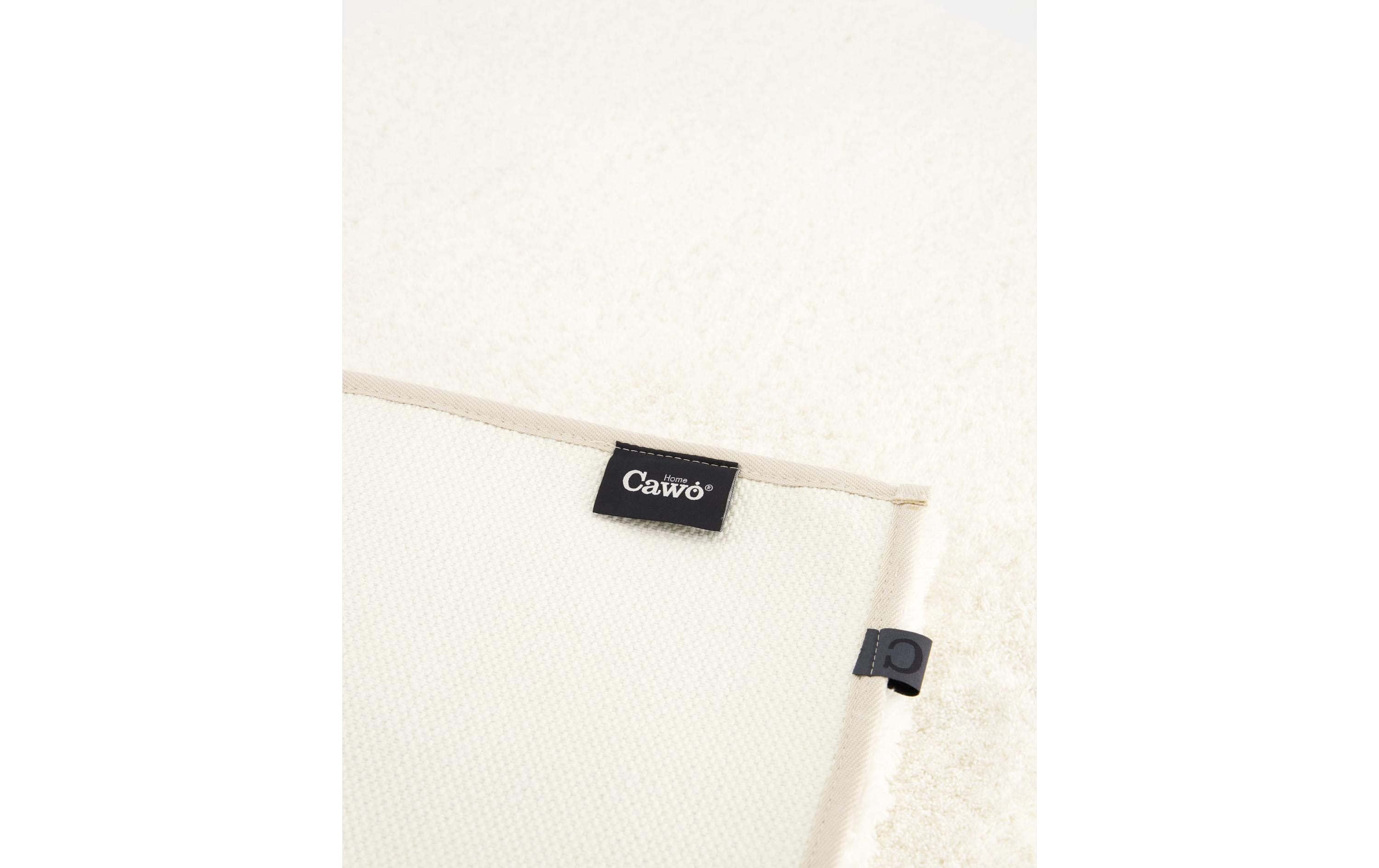 Cawö Badteppich Solid 60 x 60 cm, Nature