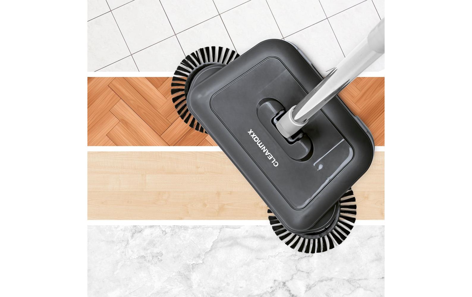 CLEANmaxx Bodenkehrer 33 x 18 x 119 cm - Grau