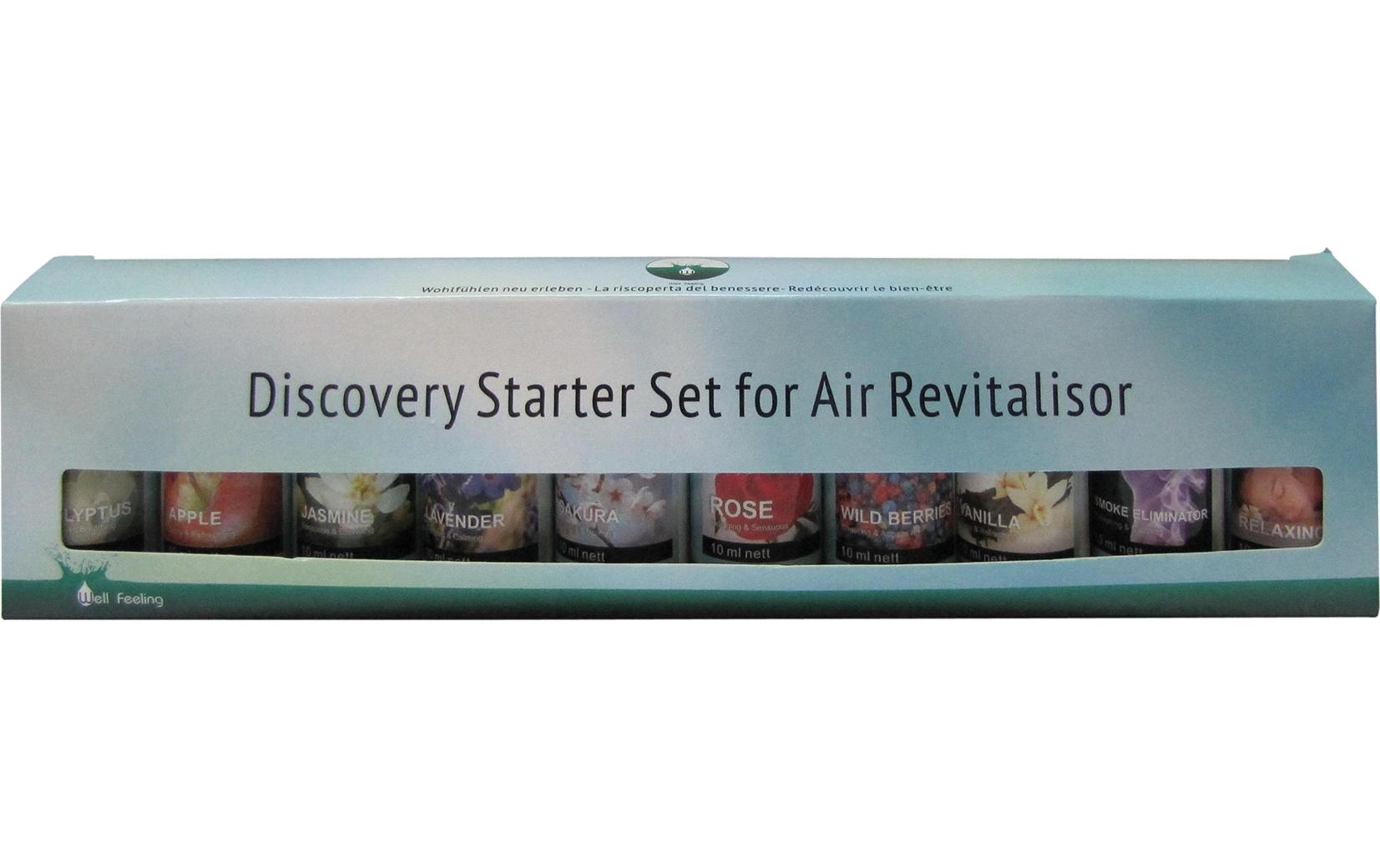 OHMEX Duftöl-Set, 10 Aromen x 10 ml